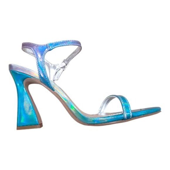 New Madden Girl womens DiscoHeeled Sandal - Pastel Multi Metallic – Size: 5.5 - Picture 10 of 15